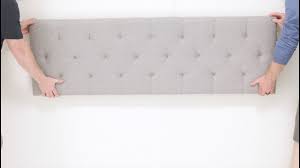 Locate wall studs in the area you wish to hang the headboard. How To Wall Mount Your Lucid Headboard Youtube