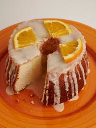 Orange Angel Food Cake With Citrus Glaze Jamie Geller