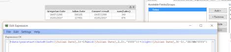 Re Conversion Of Julian Dates In Oracle Qlik Community