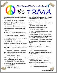 Preview this quiz on quizizz. 70s Trivia From A Fun Decade That Had A Lot Going On If You Were Fortunate Enough To Be Around During The 70s All 70s Party 50th Class Reunion Ideas Trivia