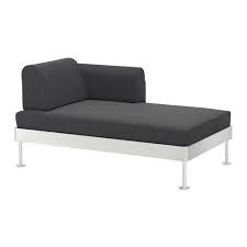 Delaktig Chaise Longue With Armrest Hillared Anthracite Ikea Chaise Ikea Furniture