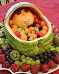 Watermelon Baby Cradle Recipe By Lizlovesjoshua Baby Shower Fruit Baby Fruit Watermelon Baby