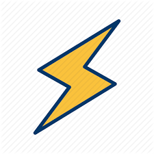 Lightning Bolt Lightning Button Icon Download On Iconfinder Icon Lightning Bolt