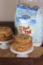 This biscuit and baking mix differs in that in addition to white rice flour, garbanzo bean flour and corn starch, there is baking powder, baking soda, salt, and xanthan gum. Gluten Free Chocolate Chip Oatmeal Cookies