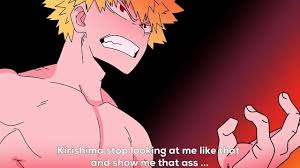 Bakugo Bares All and Gets Fucked by Kirishima - XXXshake.com Video