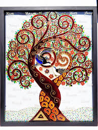 Tree Of Love Art 17x21 Love Tree Tree Of Life Art By Cozyhome1 Glass Painting Patterns Glass Painting Tree Of Life Art