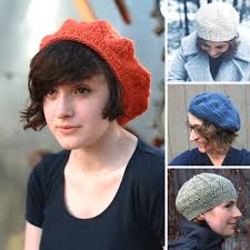 The ideal pattern for using those special skeins of yarn!the deep lace. 10 Free Beret Knitting Patterns Blog Nobleknits