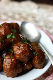 Honey Garlic Meatballs Oven Or Slow Cooker Recipe Honey Garlic Meatballs Garlic Meatballs Garlic Meatball Recipe