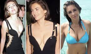 But the movie's premiere will only be remembered for one thing: Liz Hurley Speaks Out On That Jaw Dropping Safety Pin Dress After Sizzling Bikini Snap Celebrity News Showbiz Tv Express Co Uk