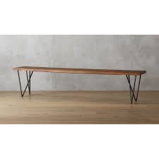 Dylan 80 Bench Cb2 Modern Storage Bench Dining Benches Benches For Sale