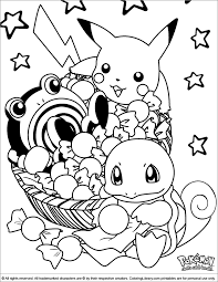 The spruce / elise degarmo the easter coloring pages in the list below are sure to put your chi. Pokemon Color Page For Kids Coloring Library