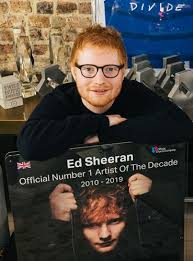 Ed Sheeran Crowned Uks Official Number 1 Artist Of The Decade