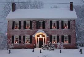 The Old White Cottage Whitewashing Brick Colonial House White Wash Brick My Dream Home