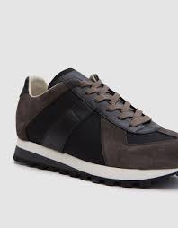 Maison Margiela Suede Fabric Softskin Retro Runner Nice Shoes Suede Suede Fabric