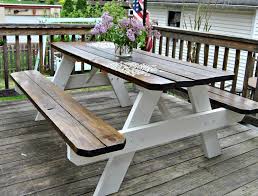 Pin On Farmhouse Picnic Table