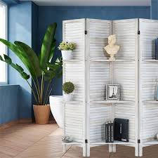 Maybe you would like to learn more about one of these? Amazon Com Rhf Panel 5 6 Ft Tall Partition Wood Room Divider Wood Folding Room Divider Screens Panel Divider Room Dividers Room Dividers And Folding Privacy Screens With Shelves Coconut 5 Panel Home Kitchen