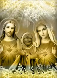 El día del sagrado corazón de jesús conmemora el corazón de cristo, tal y como se le manifestó a santa margarita maría de alacoque en visiones. Sagrados Corazones De Jesus Y Maria Sagrados Corazones De Jesus Y Maria
