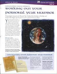 Understanding Magickal Alphabets Working Out Your Personal Year Number Numerology Astrology Numerology Numerology Life Path