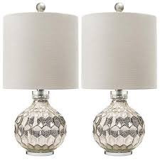 Product title abode 84 3 piece rustic moraga standing floor light and table lamp set, brown average rating: 2 X Silver Hexagon Mercury Glass Table Lamp With White Linen Drum Shade Hand Crafted Elegant Bedroom Lamps For N Table Lamp Mercury Table Lamp Table Lamp Sets