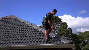 Most salesmen who sell roof coatings won't tell you that though. Concrete Roof Painting Roof Tiles Part 4 Youtube