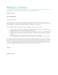 M Foreman S Cover Letter