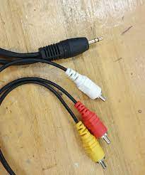 You can buy one in radioshack for around 20 usd or you can make your own for around 2 usd. Diy Aux Cable 6 Steps Instructables