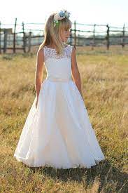Fashion First Communion Dresses For Girls Long Communion Dresses 2016 Lace Pageant Dresses Flower Girl With Sash Children Prom Dress In 2021 Long Flower Girl Dresses Cheap Flower Girl Dresses Cute Flower Girl