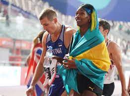 She was the 400 metres olympic champion in 2016 a. Husband And Wife Uibo And Miller Uibo Each Win Silver Reuters