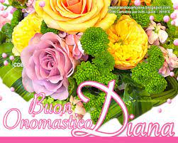 Cdb Cartoline Per Tutti I Gusti Cartolina Buon Onomastico Diana Con Immagi Buon Onomastico Onomastico Auguri Di Buon Compleanno