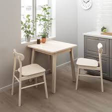 Norraker Table Birch Ikea In 2020 Small Table And Chairs Small Dining Table Small Kitchen Tables