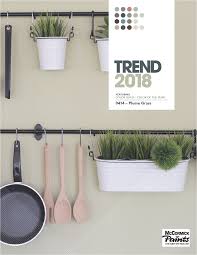 2018 Color Trends Mccormick Paints