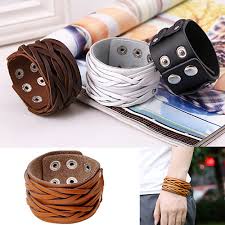 Whatever you're shopping for, we've got it. Ulike Women Men Punk Style Cool Leather Bangle Knitting Wide Cuff Handmade Bracelet Buy On Zoodmall Ulike Women Men Punk Style Cool Leather Bangle Knitting Wide Cuff Handmade Bracelet Best Prices Reviews