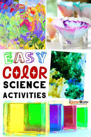 These are no prep and perfect for teaching not only will kids have fun practicing color recognition, but these color worksheets for preschool and kindergarten will strengthen fine motor skills too. Science Experiments For Kids About Colors And Color Mixing