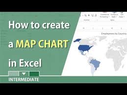 create a map chart in excel 2016 by chris menard youtube