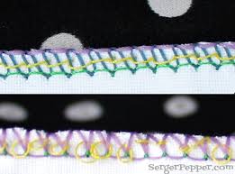 I'm not very experienced at using my serger. Best Serger Tension Tips Bonus Unpick It Serger Pepper