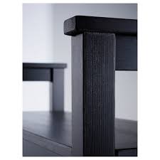 Hemnes tv bank 3 schubladen 1 48m in nordrhein westfalen unna. Hemnes Bank Mit Schuhablage Schwarzbraun 85x32x65 Cm Ikea Osterreich