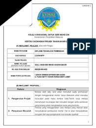 Contoh proposal singkat (usaha, penelitian, kegiatan, dan proyek). Kertas Cadangan Pta 1