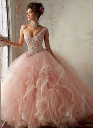Mass angefertigt, sparen sie 70% heute günstige hochzeitskleid online. Glitzersteine In Silber Fur Das Korsett Und Rosa Tull Kleider Hochzeit Ballkleid Hochzeitskleid