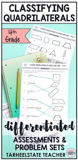 4th Grade Geometry Classifying Quadrilaterals Differentiated Worksheets 4th Grade Quadrilater Quadrilaterals Classifying Quadrilaterals Geometry Worksheets