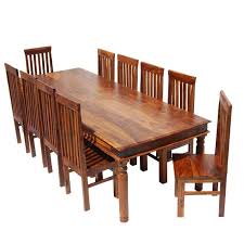 Rustic Lincoln Study Large Dining Room Table Chair Set For 10 People Large Dining Room Table Family Dining Table Rustic Dining Room Chairs