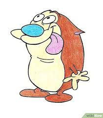The series lampoons several topics, including puppy love, bullying. How To Draw Stimpy From Ren And Stimpy 7 Steps With Pictures