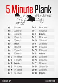 30 Day Plank Challenge Sail Train Explore Adventure