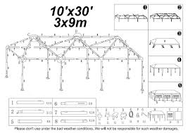10x20 heavy duty beige canopy top cover with valance event structure. Wedding Party Tent Replacement Parts Accesories 10x10 10x20 10x30ft Party Tent Canopy Tent Instant Tent
