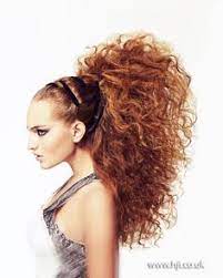 Hair Style Wild Teased Curls Crazy Hairstyle Hairpiece Or Hair Extensions Needed I Think Perfect For A Different Look Penteados Cabelo Cabelo Longo