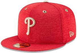 New Era Philadelphia Phillies 59fifty Mlb Fitted Hat Red Gold Assorted Sizes Philadelphia Phillies Fitted Hats Phillies