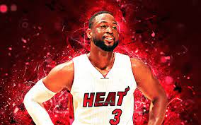 Download Wallpapers Dwyane Wade Abstract Art Basketball Stars Nba Miami Heat Dwyane Tyrone Wade Jr Basketball Neo Basketball Star Miami Heat Dwyane Wade