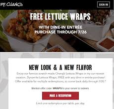 Pf Changs Coupons And Discounts