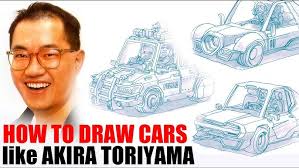 How to draw Cars like Akira Toriyama