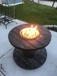 Wire Spool Fire Pit Wooden Spool Projects Cable Spool Furniture Spool Furniture