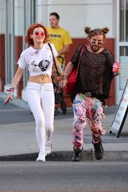 Actress bella thorne shared photos to her instagram accounts in which she's seen with a new tattoo covering her entire left bella thorne has a huge new arm tattoo, but fans aren't sure it's real. Bella Thorne Leaves Body Electric Tattoo Shop In West Hollywood 10 10 2017 Hawtcelebs